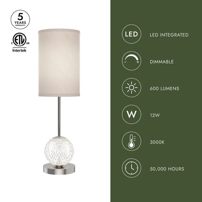 Marni 21-in Table Lamp