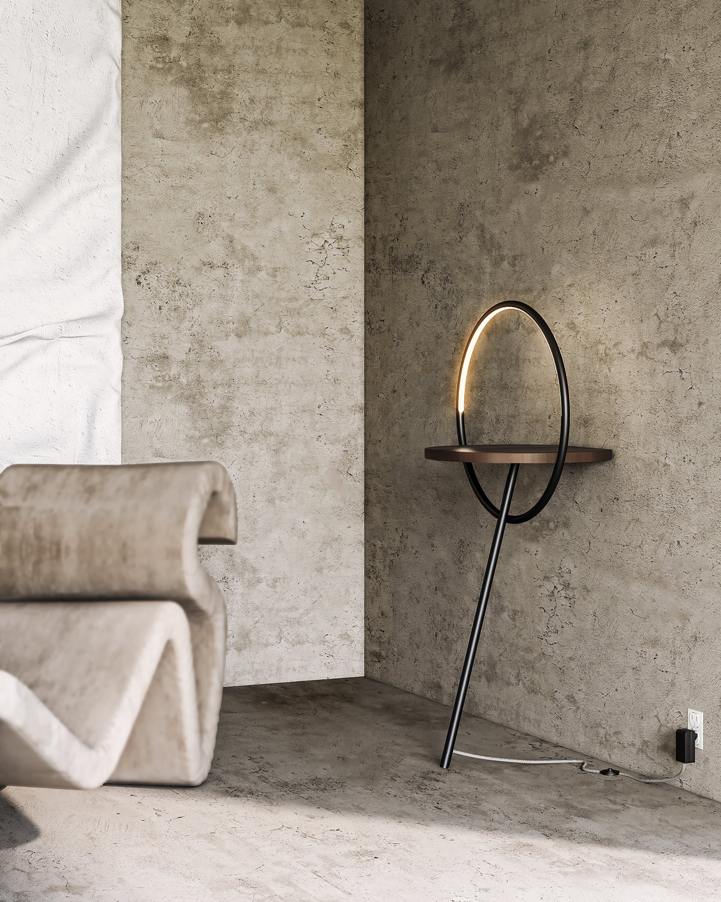 Maya 18-in Floor Lamp