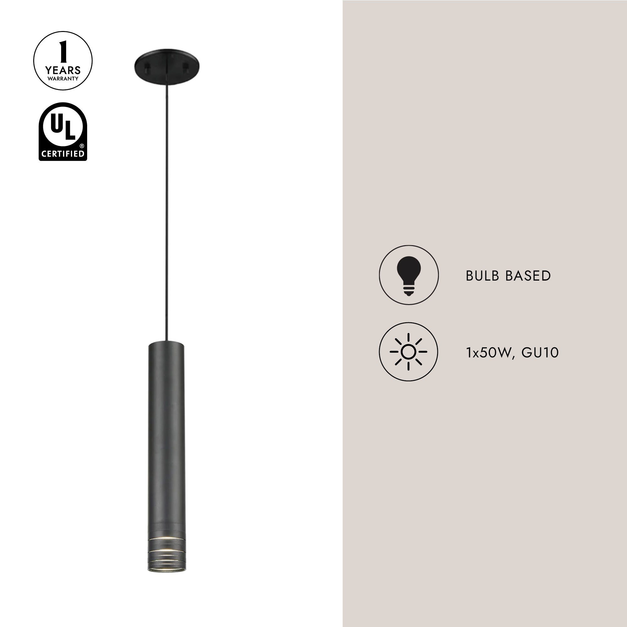Milca 15-in Pendant – Kuzco Lighting