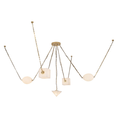 Mineral 5-Head Chandelier