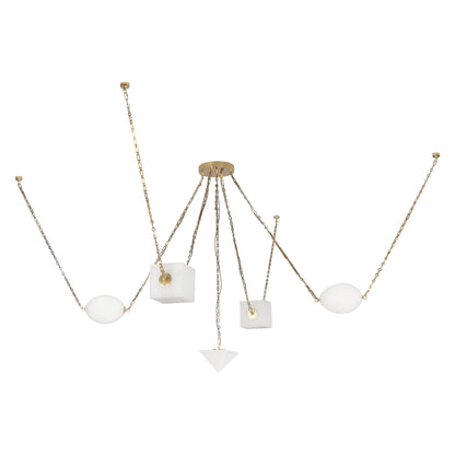 Mineral 5-Head Chandelier