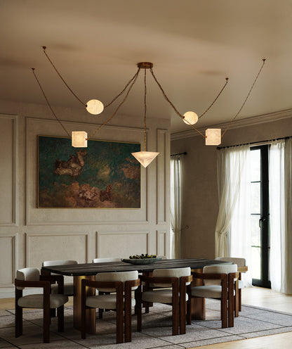 Mineral 5-Head Chandelier