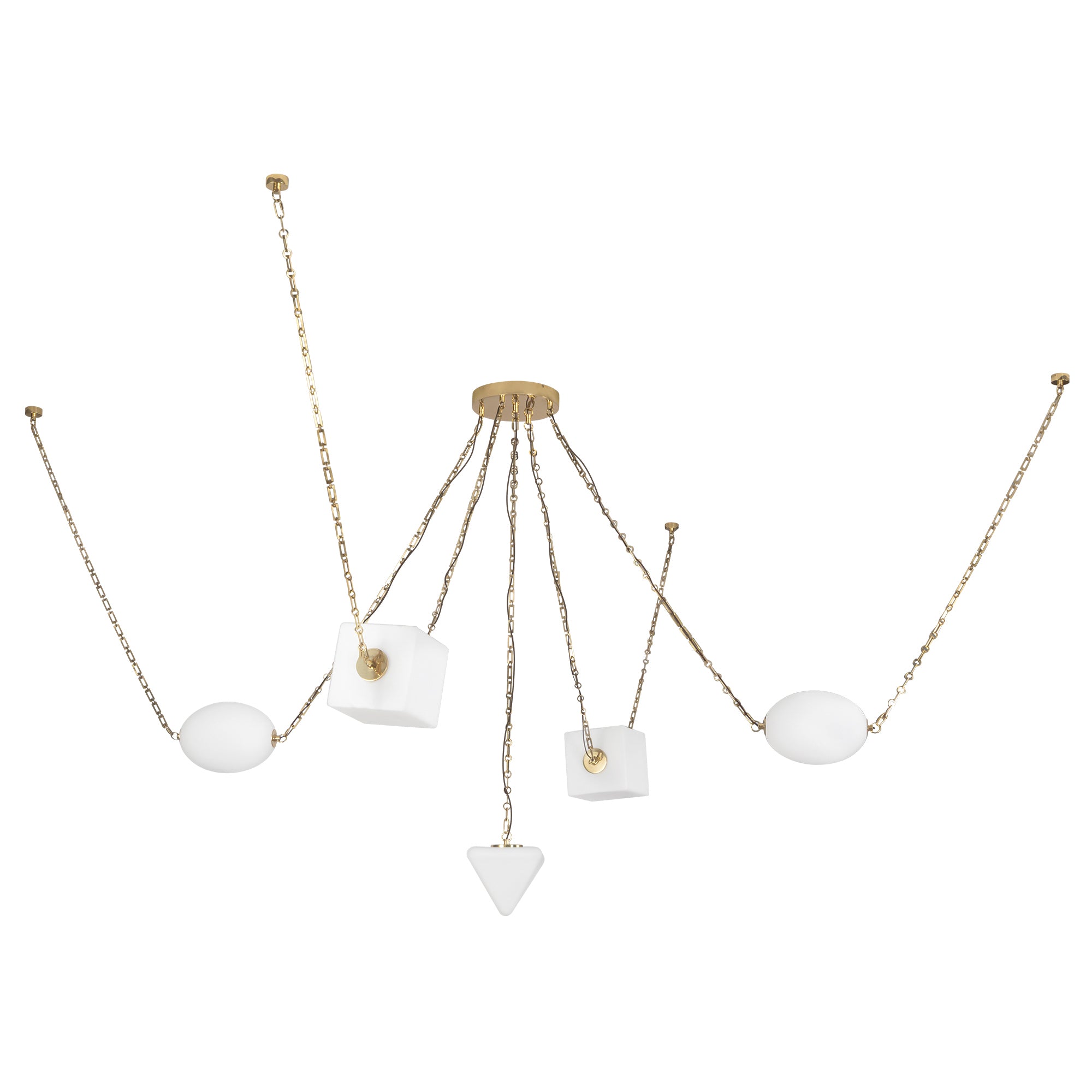 Mineral 5-Head Chandelier – Kuzco Lighting