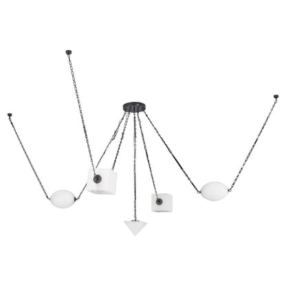 Mineral 5-Head Chandelier