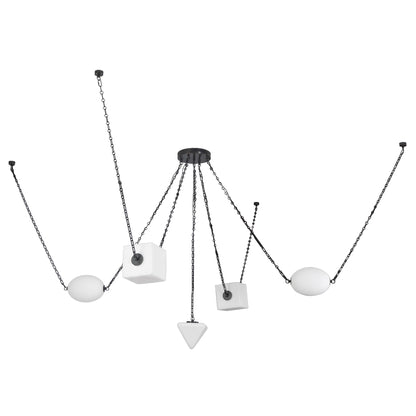 Mineral 5-Head Chandelier