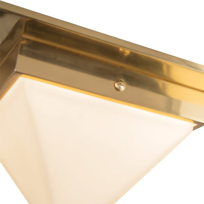 Mineral 4-in (8-in Width) Flush Mount