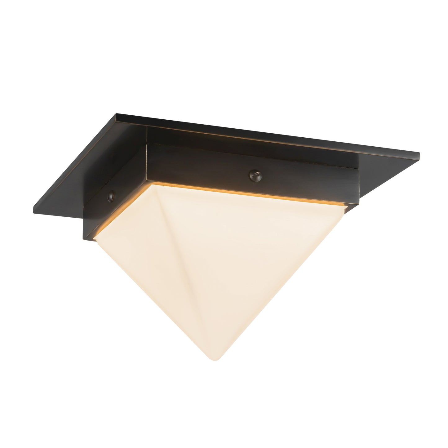 Mineral 4-in (8-in Width) Flush Mount