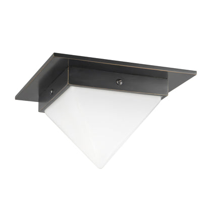 Mineral 4-in (8-in Width) Flush Mount
