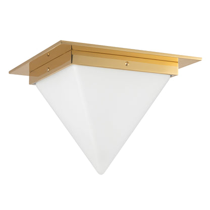 Mineral 9-in (11-in Width) Flush Mount