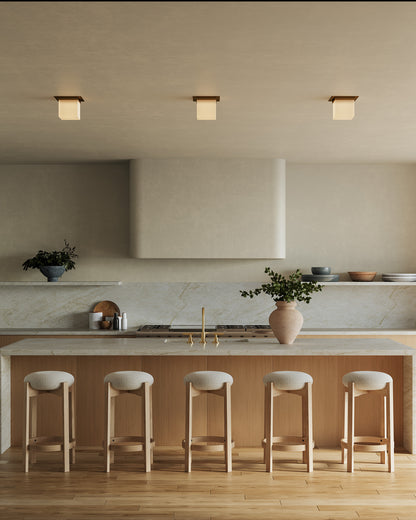 Mineral 8-in (11-in Width) Flush Mount