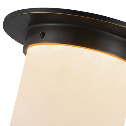 Mineral 5-in (8-in Dia.) Flush Mount
