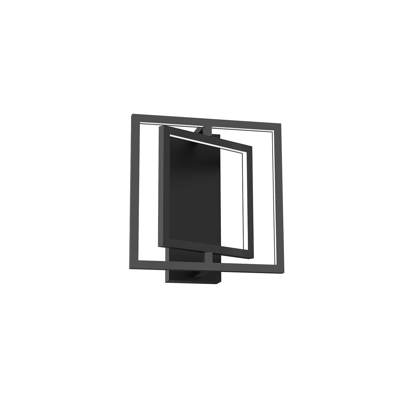 Mondrian 12-in Semi-Flush Mount