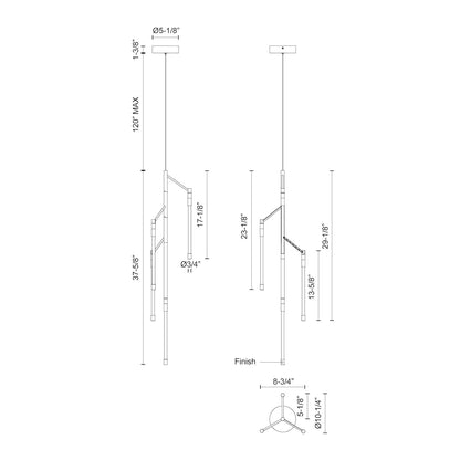 Motif 38-in Pendant