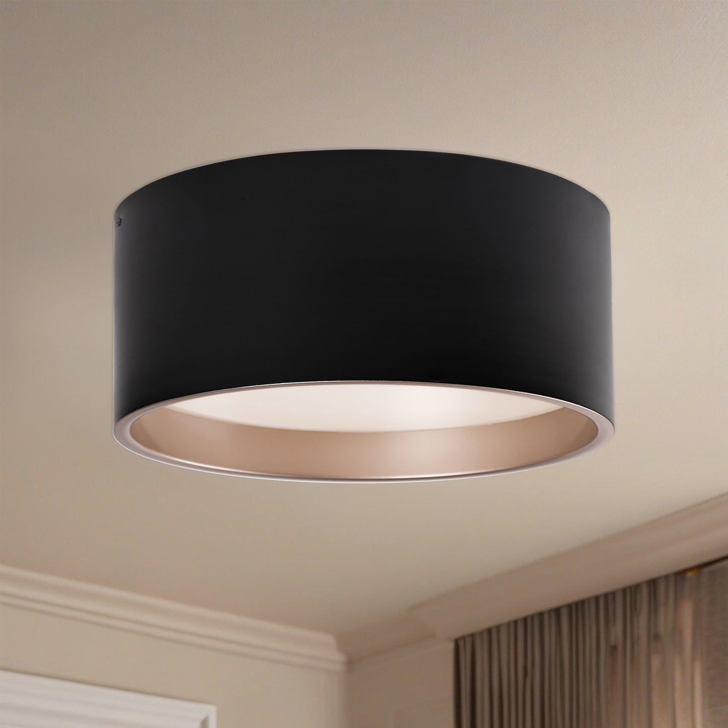 Mousinni 18-in Flush Mount