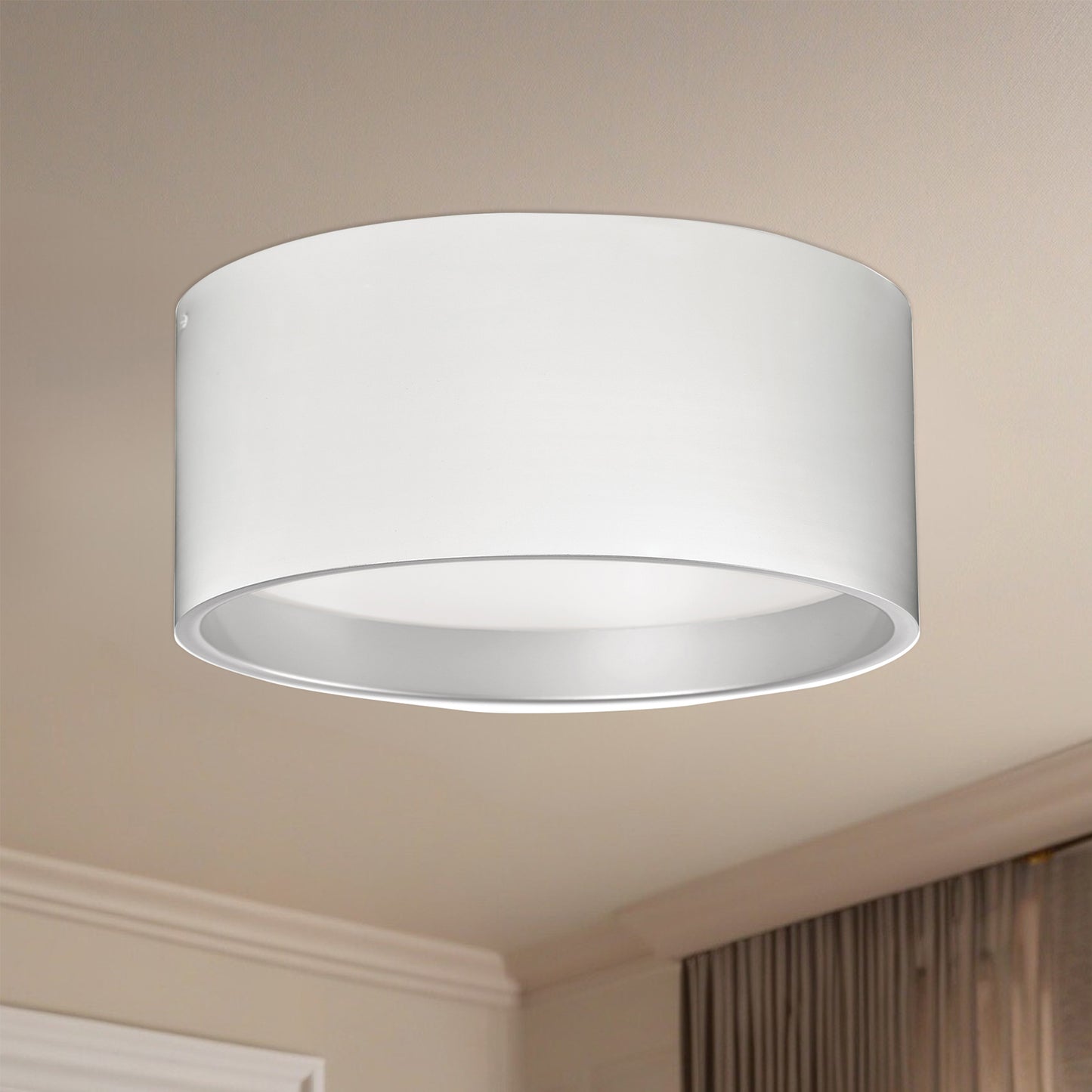 Mousinni 18-in Flush Mount