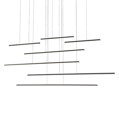 Chute Motion 70-in Multi Pendant