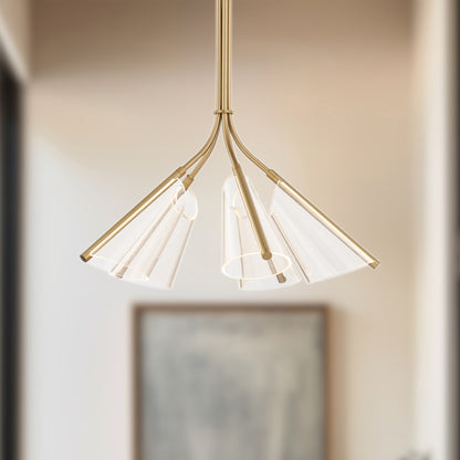 Mulberry 28-in Chandelier