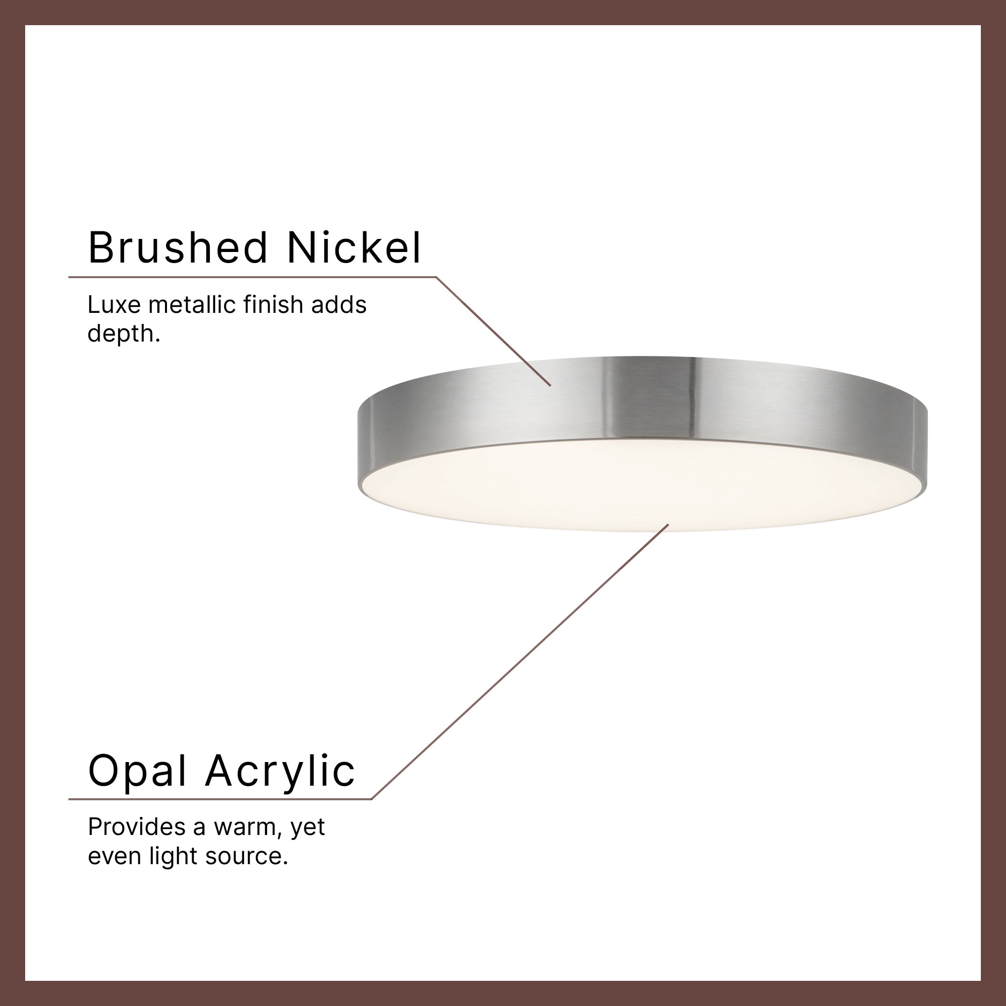 Musa 11-in Flush Mount – Kuzco Lighting