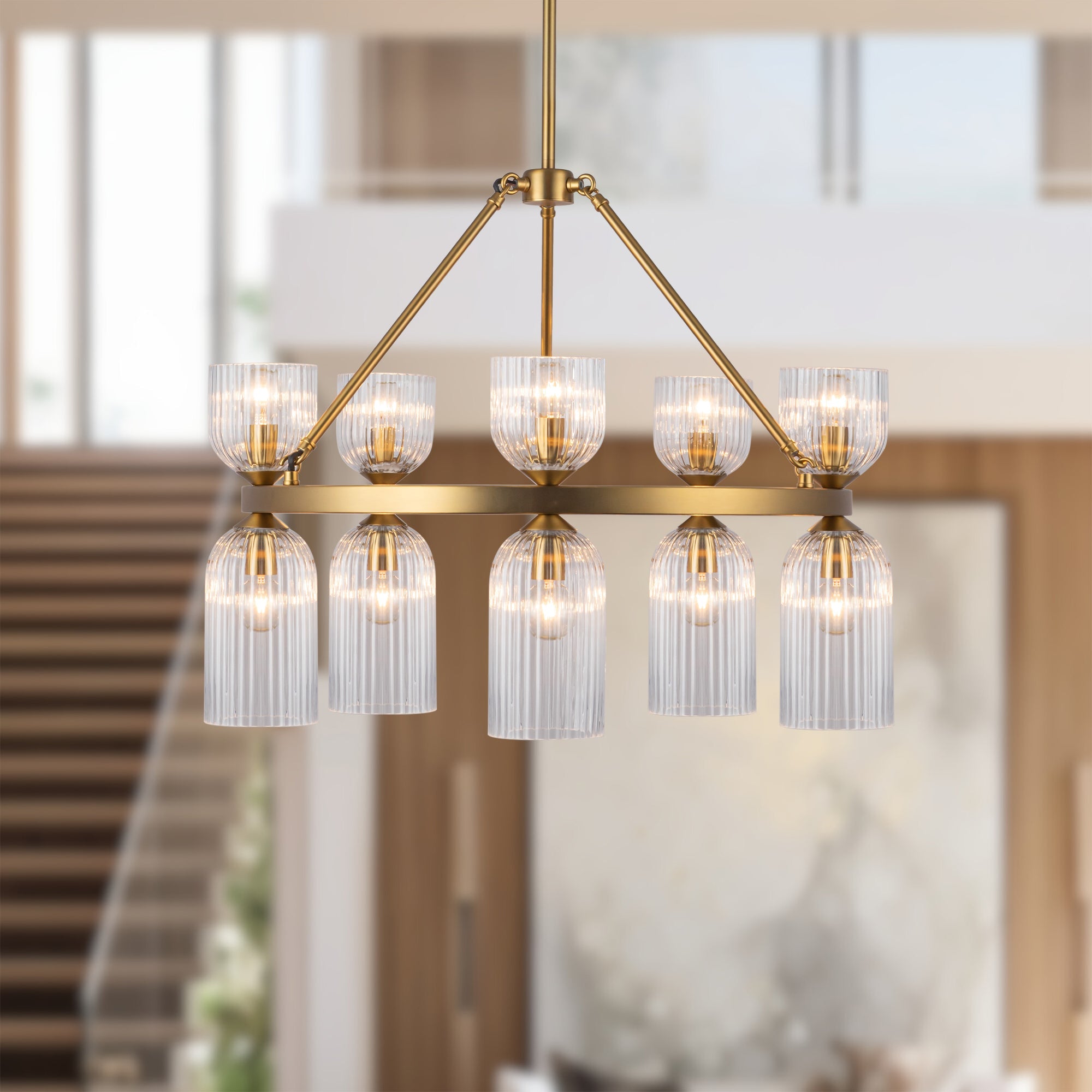 Nelly 26-in Chandelier – Kuzco Lighting