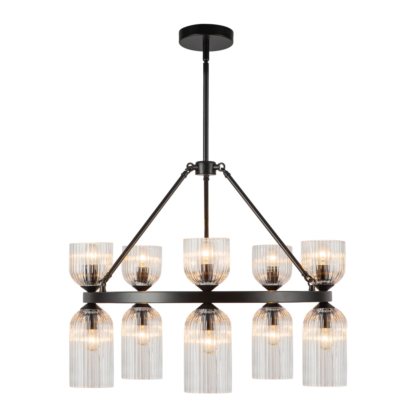 Nelly 26-in Chandelier