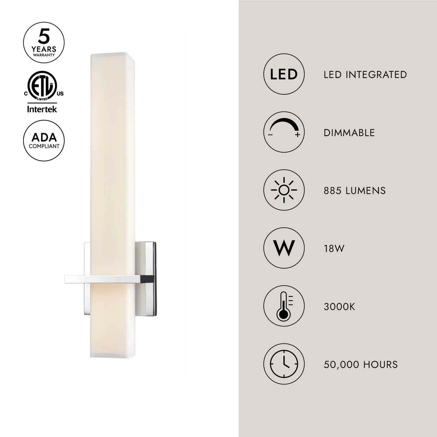 Nepal 18-in Wall Sconce