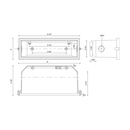 ER7110-CBOX Exterior Wall Box