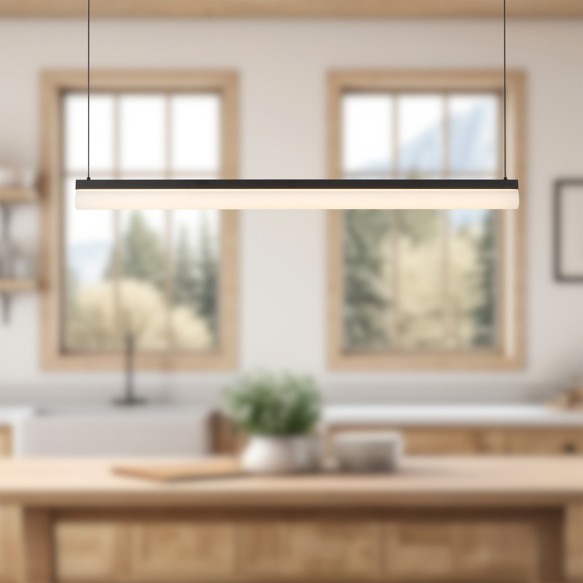 Nio 45-in Linear Pendant – Kuzco Lighting