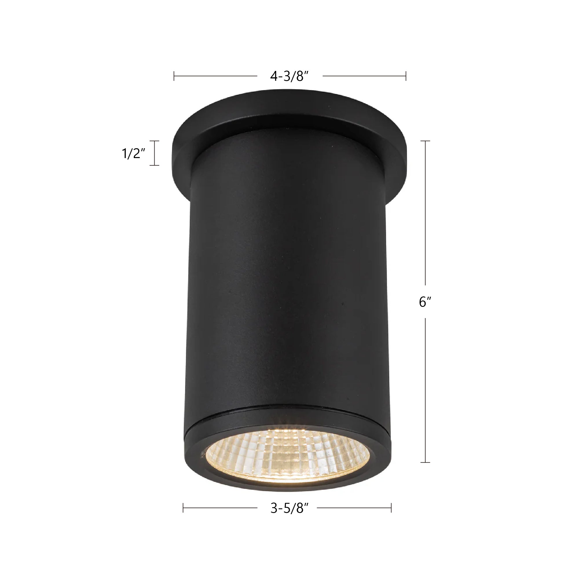 Nordic 6-in (3-in Dia.) Exterior Ceiling – Kuzco Lighting