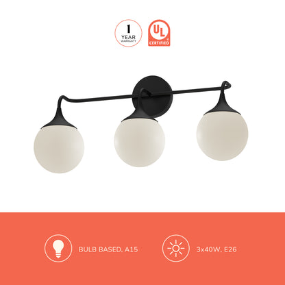 Nouveau 25-in Vanity Light
