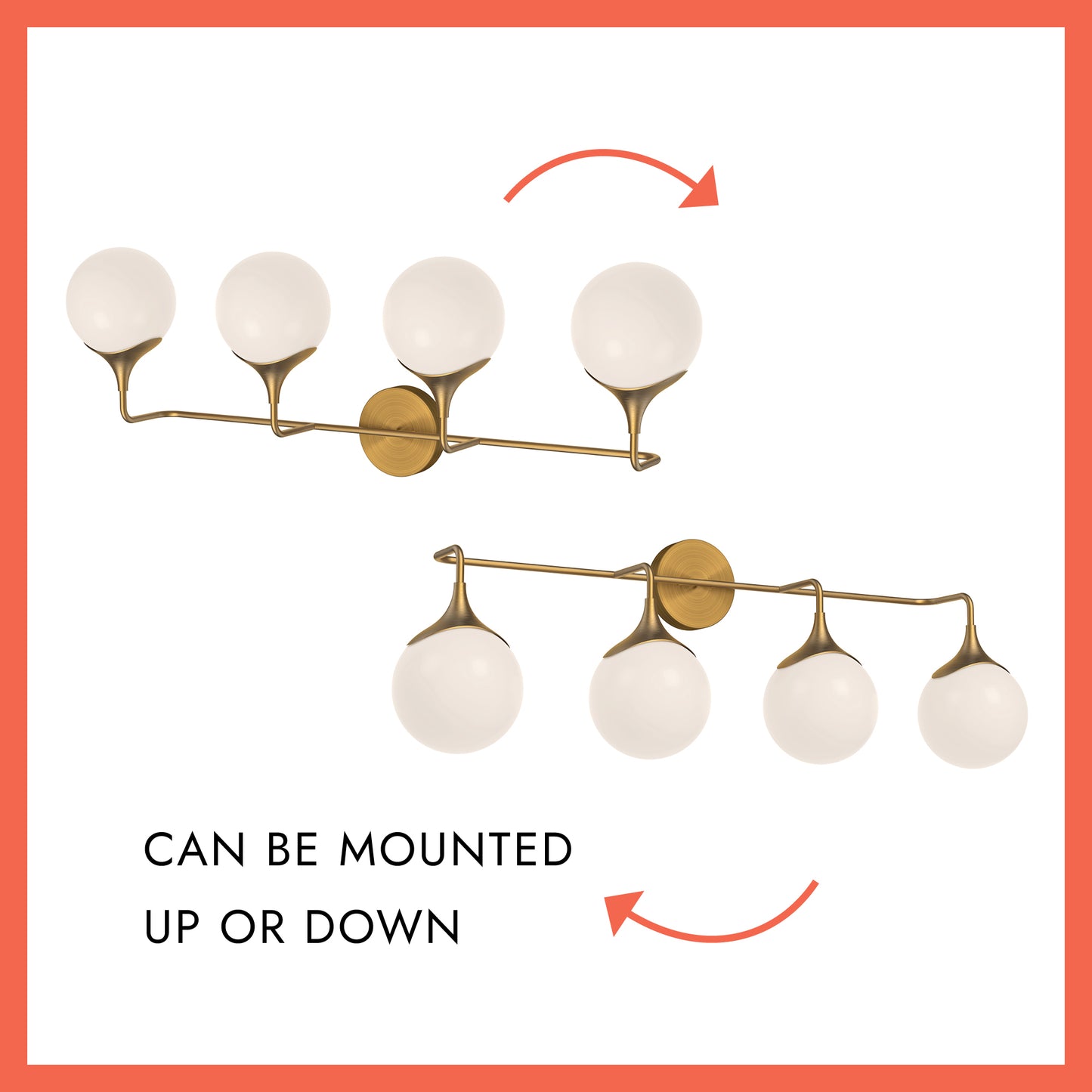 Nouveau 35-in Vanity Light