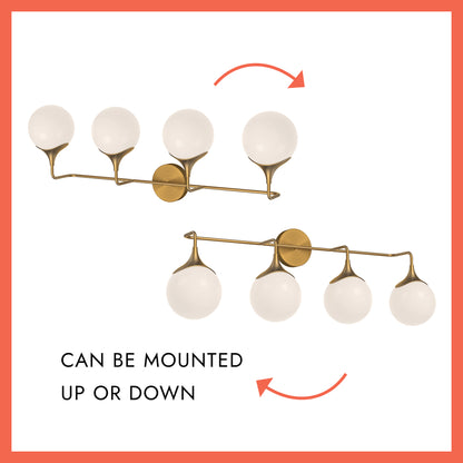 Nouveau 35-in Vanity Light