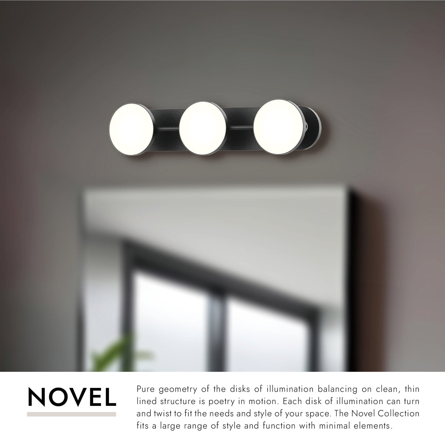 Novel 21-in Vanity Light
