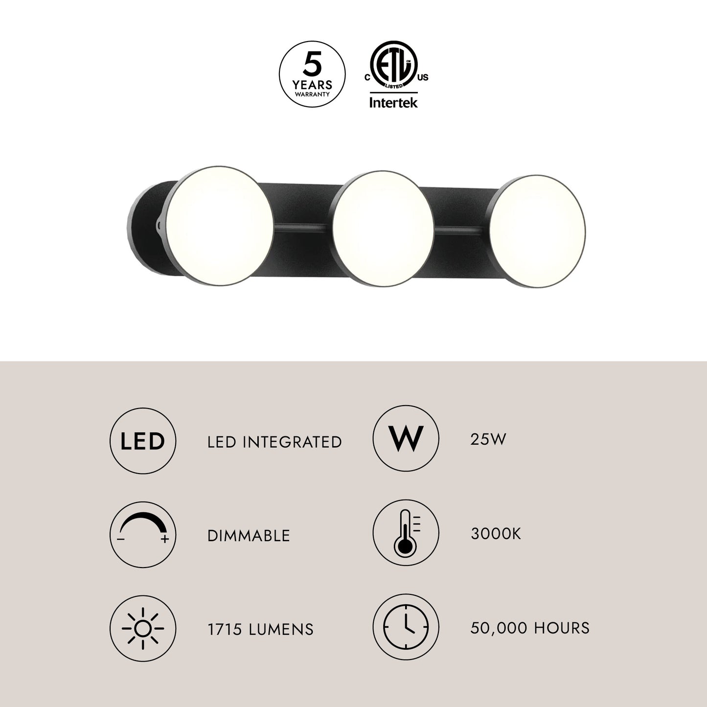 Novel 21-in Vanity Light