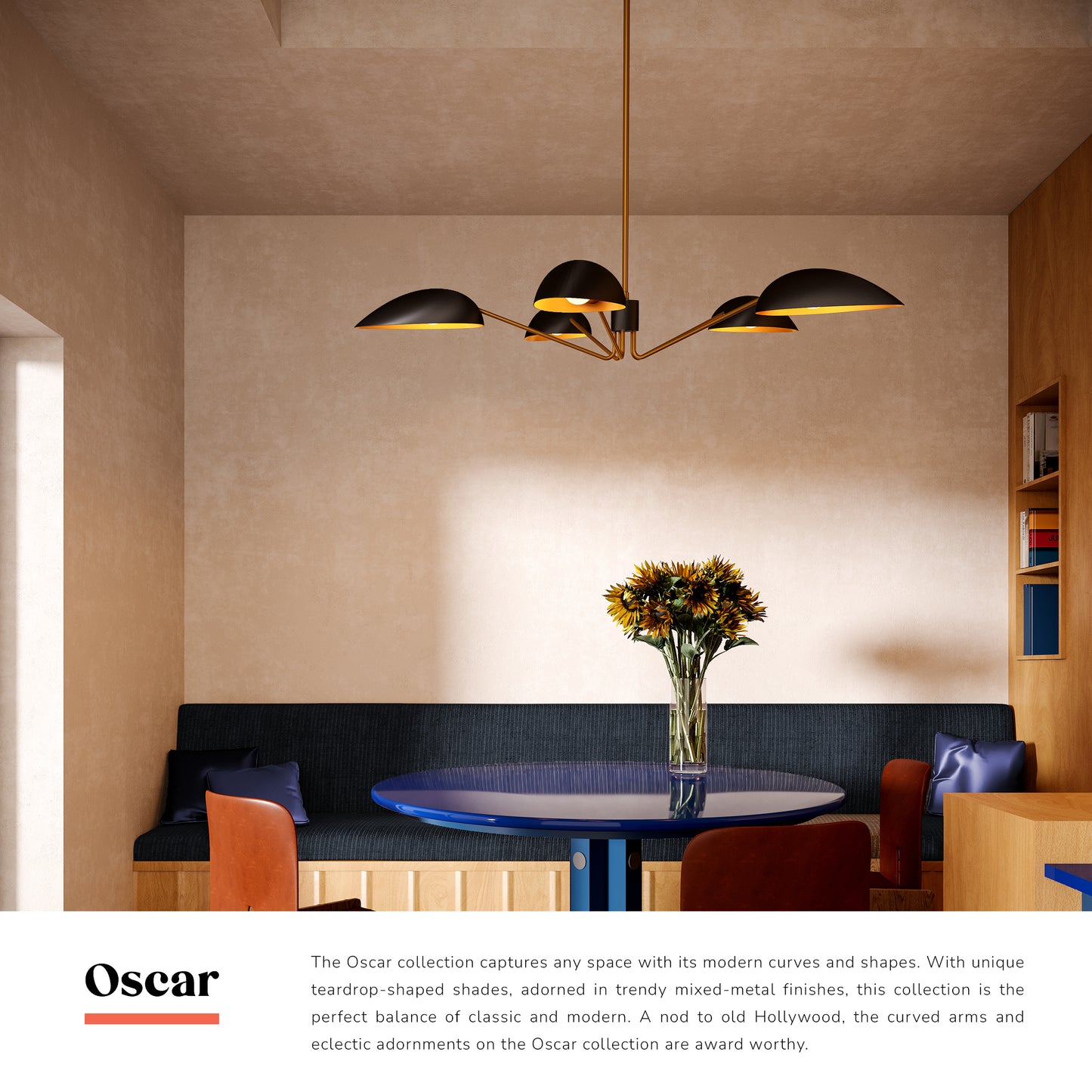 Oscar 46-in Pendant