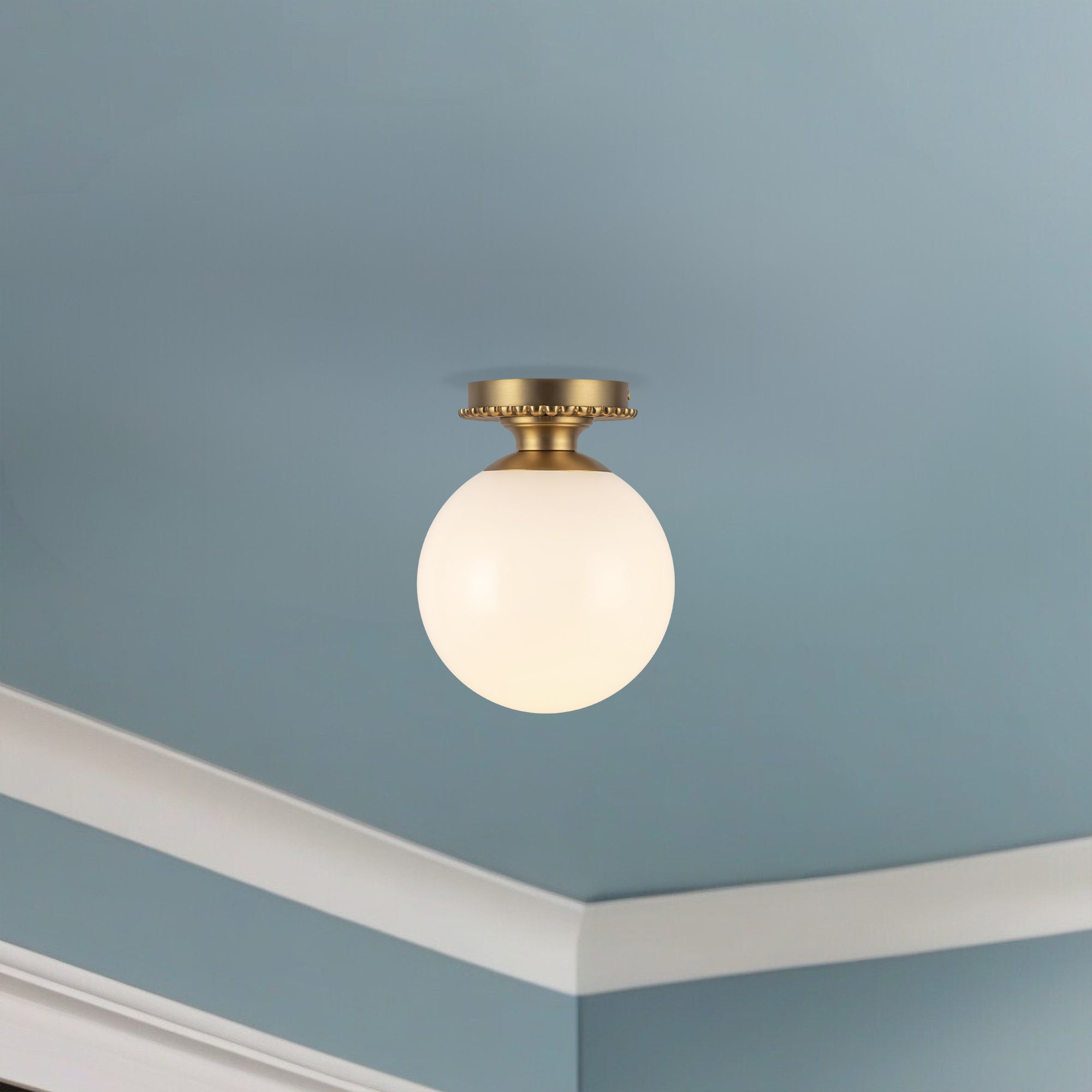 Otis 8-in Semi-Flush Mount – Kuzco Lighting