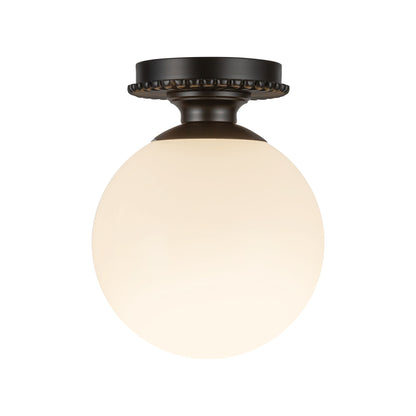 Otis 8-in Semi-Flush Mount