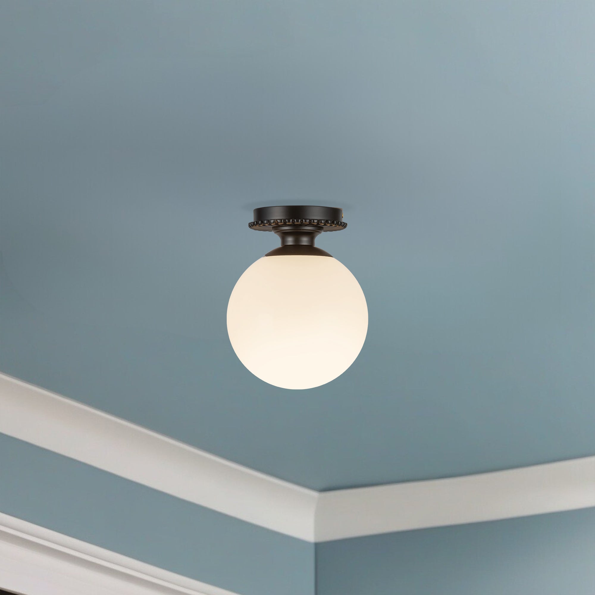 Otis 8-in Semi-Flush Mount – Kuzco Lighting