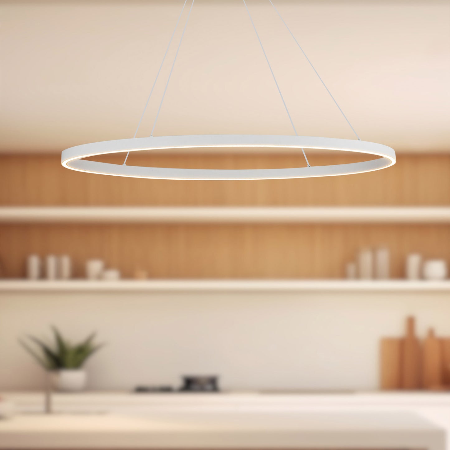 Ovale 40-in Linear Pendant