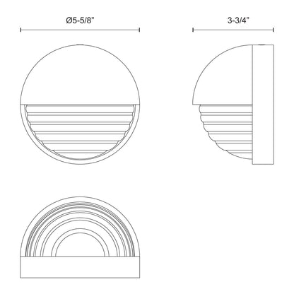 Palais 6-in Wall/Vanity Light