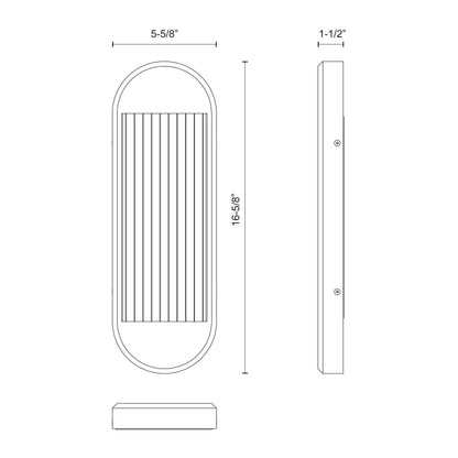 Palais 16-in Wall/Vanity Light