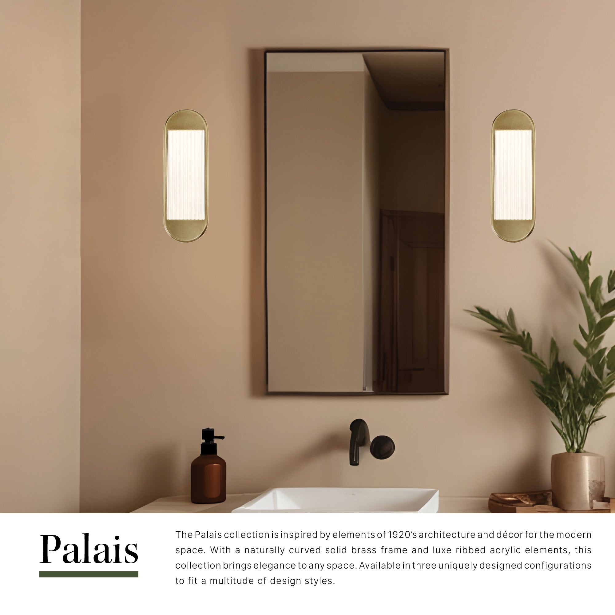 Palais 16-in Wall/Vanity Light – Kuzco Lighting