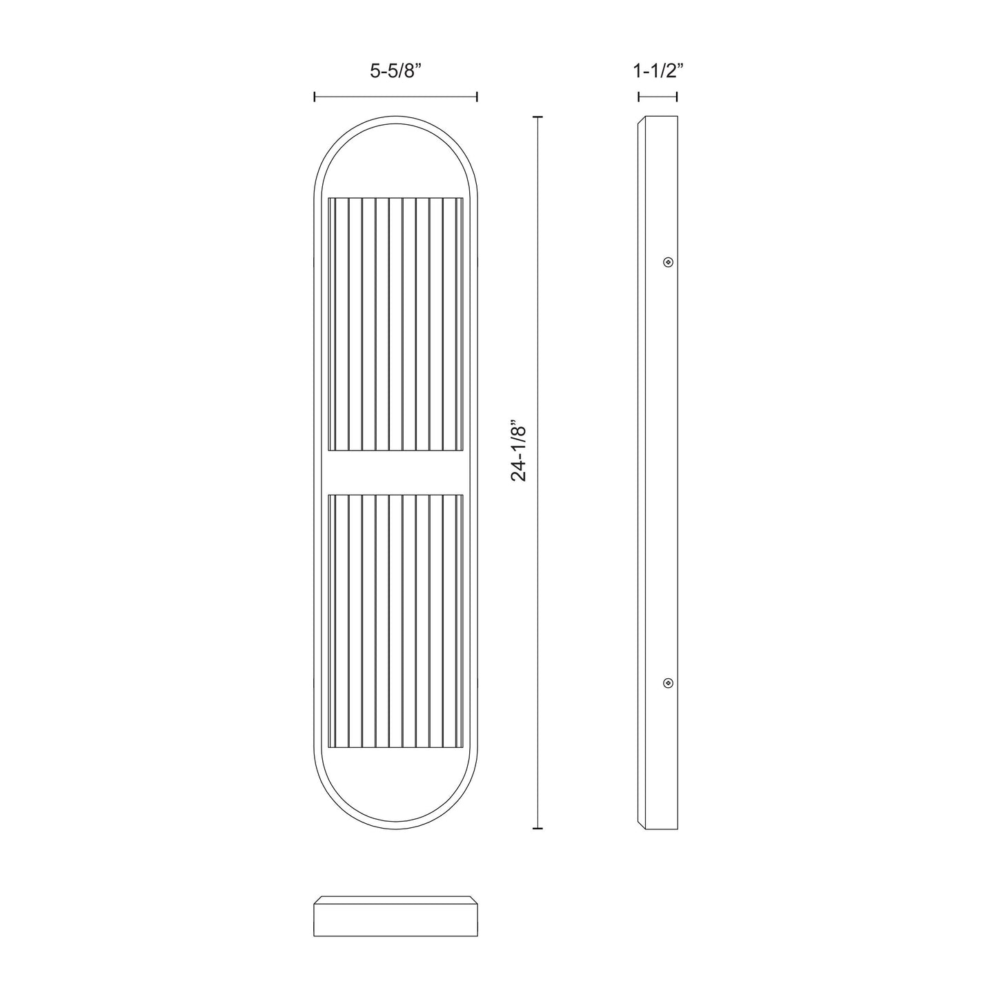 Palais 24-in Wall/Vanity Light