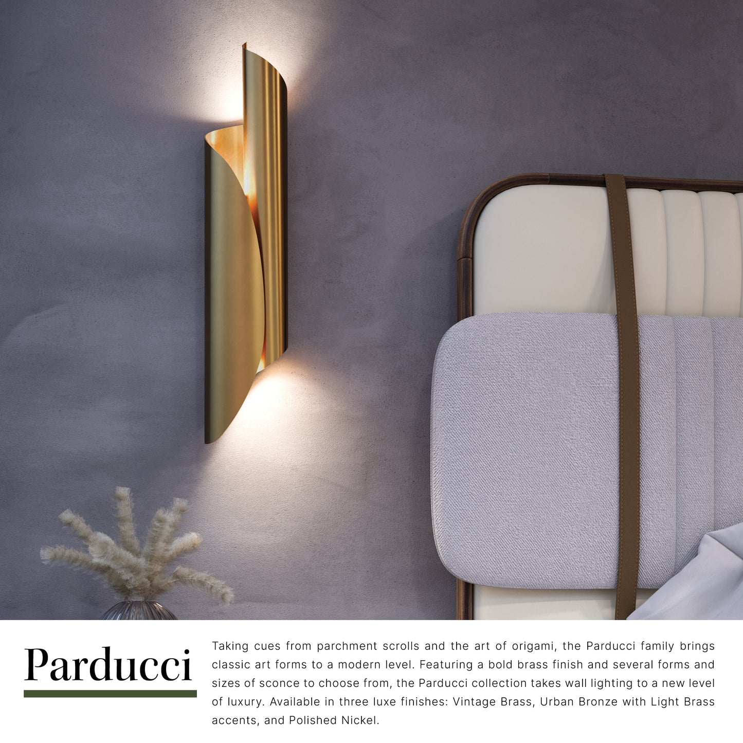 Parducci 26-in Wall/Vanity Light