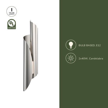 Parducci 26-in Wall/Vanity Light