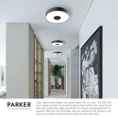 Parker 16-in Flush Mount