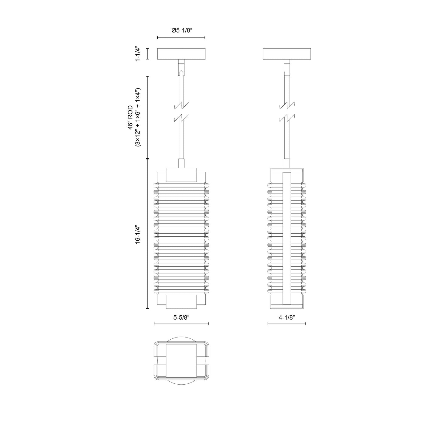 Alai 16-in Pendant