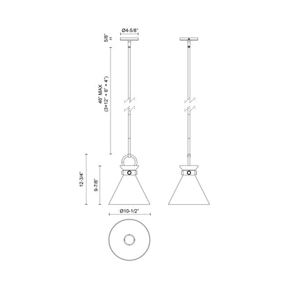 Emerson 11-in Pendant