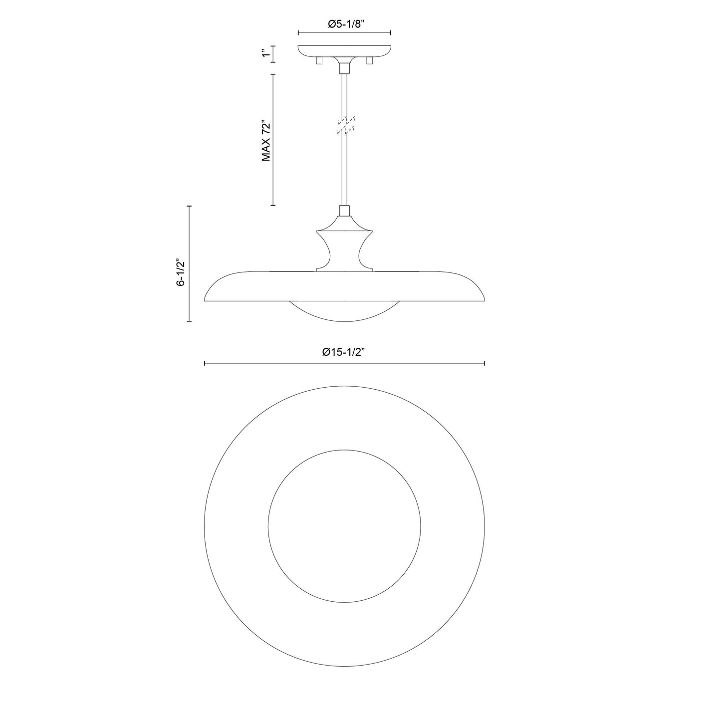 Minori 15-in Pendant