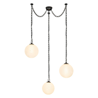 Petra 12-in 3-Head Chandelier