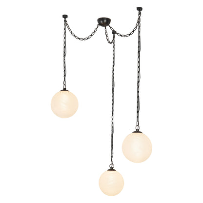 Petra 12-in 3-Head Chandelier